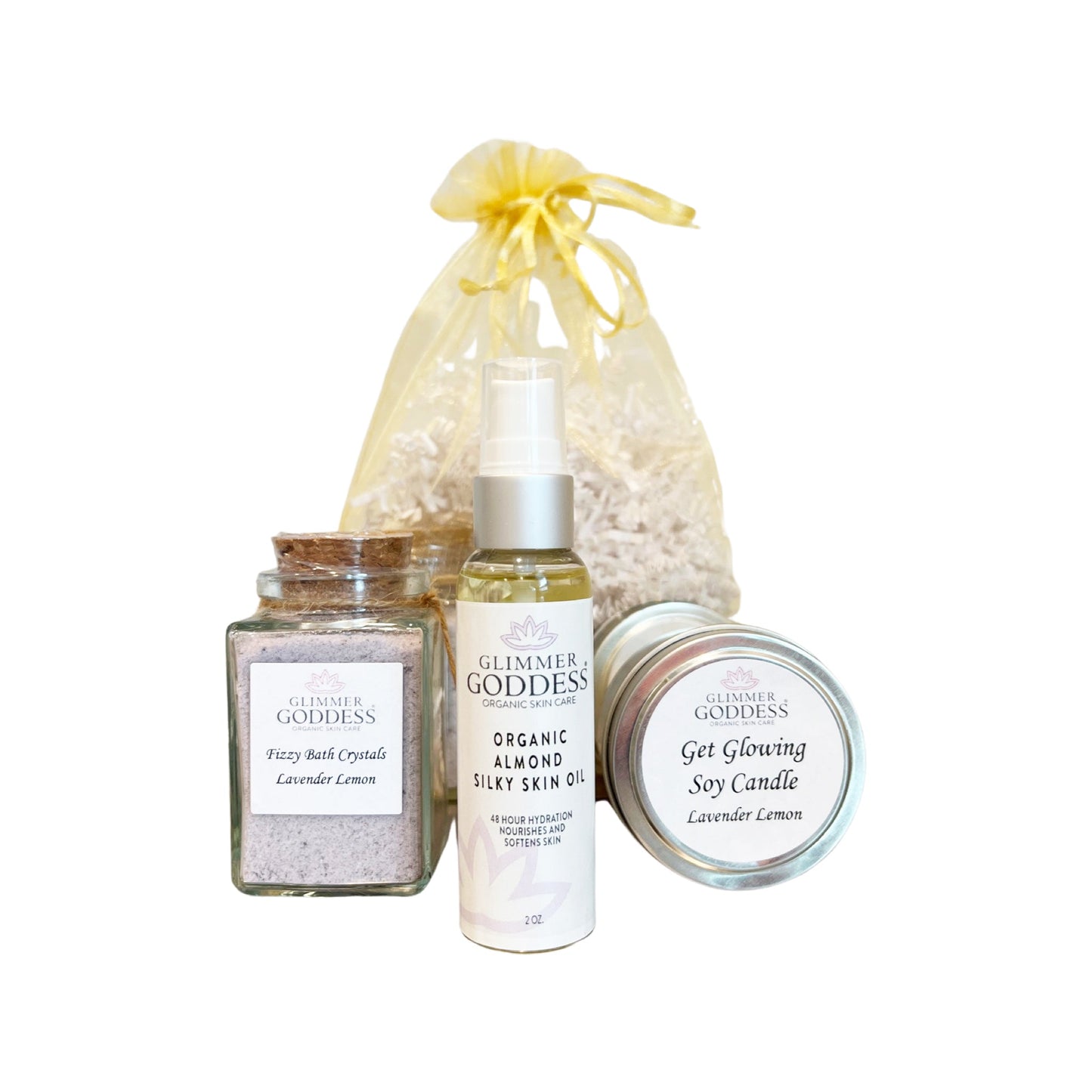 Lavender Lemon Bath Gift Set