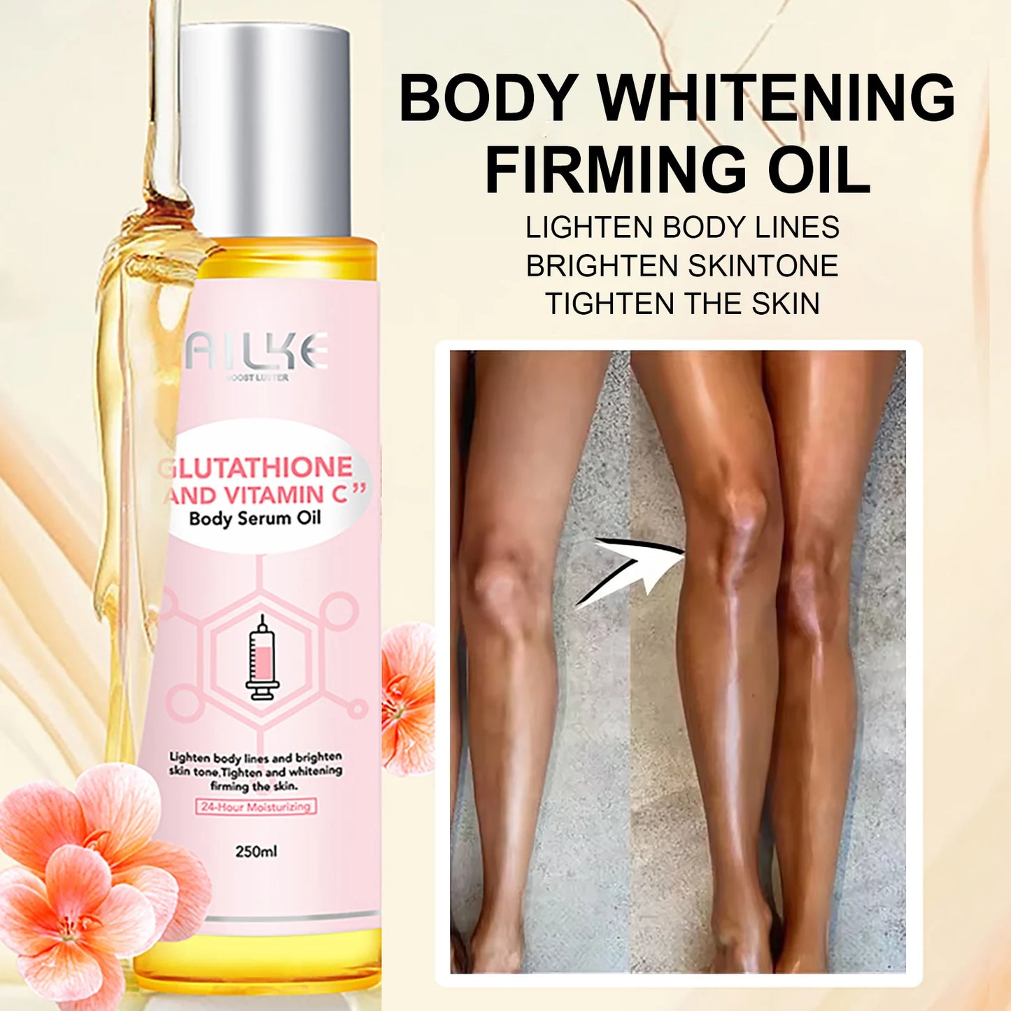 Glutathione Whitening & Moisturizing Lotion Set