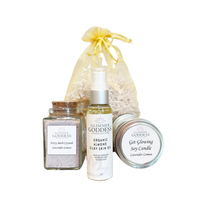 Lavender Lemon Bath Gift Set