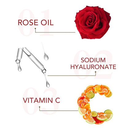 Rose Whitening & Hydrating Face Cleanser