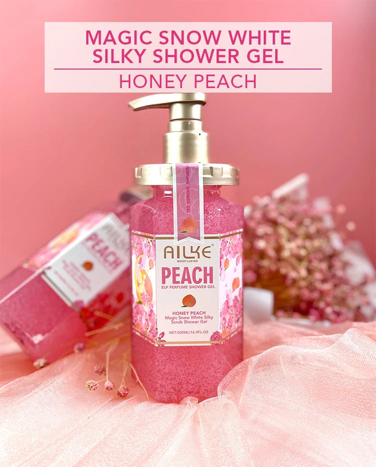 Peach Brightening & Moisturizing Shower Gel