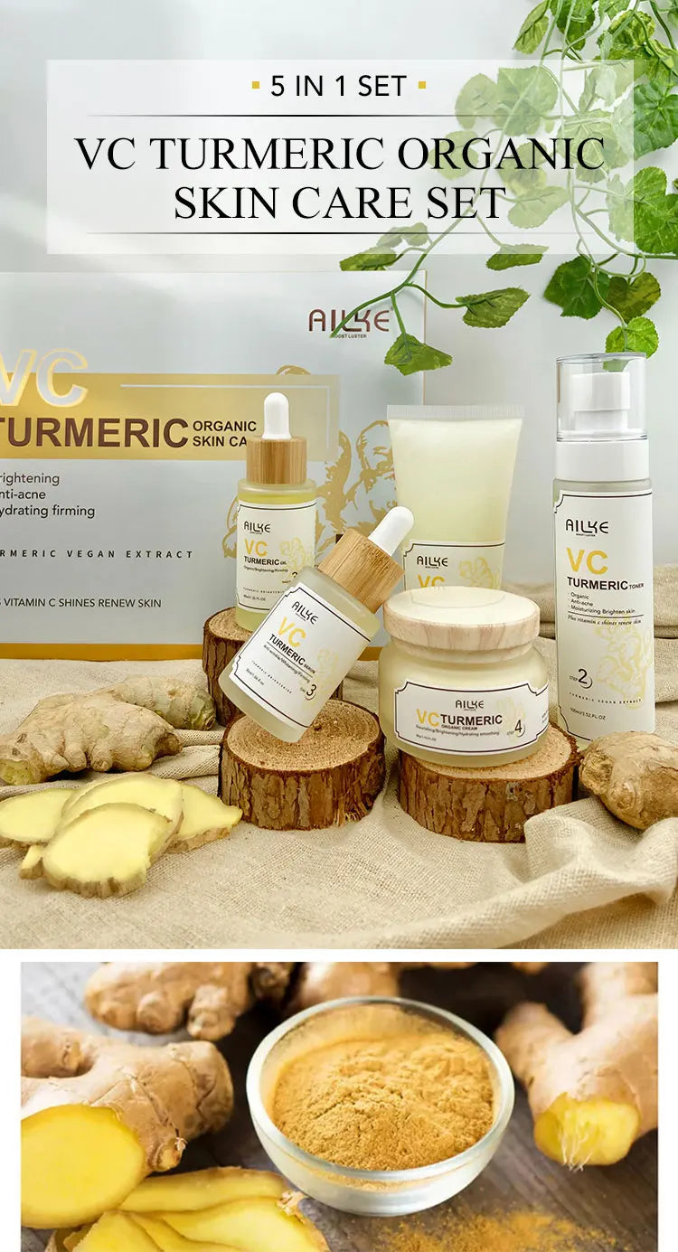 Turmeric & Vitamin C Skincare Set