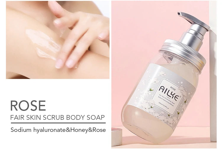 Exfoliating Body Wash & Shower Gel
