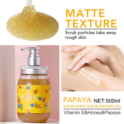 Exfoliating Body Wash & Shower Gel