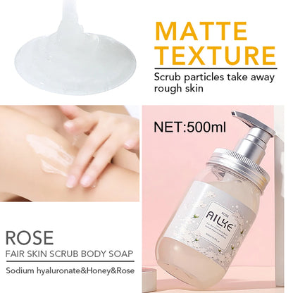 Exfoliating Body Wash & Shower Gel