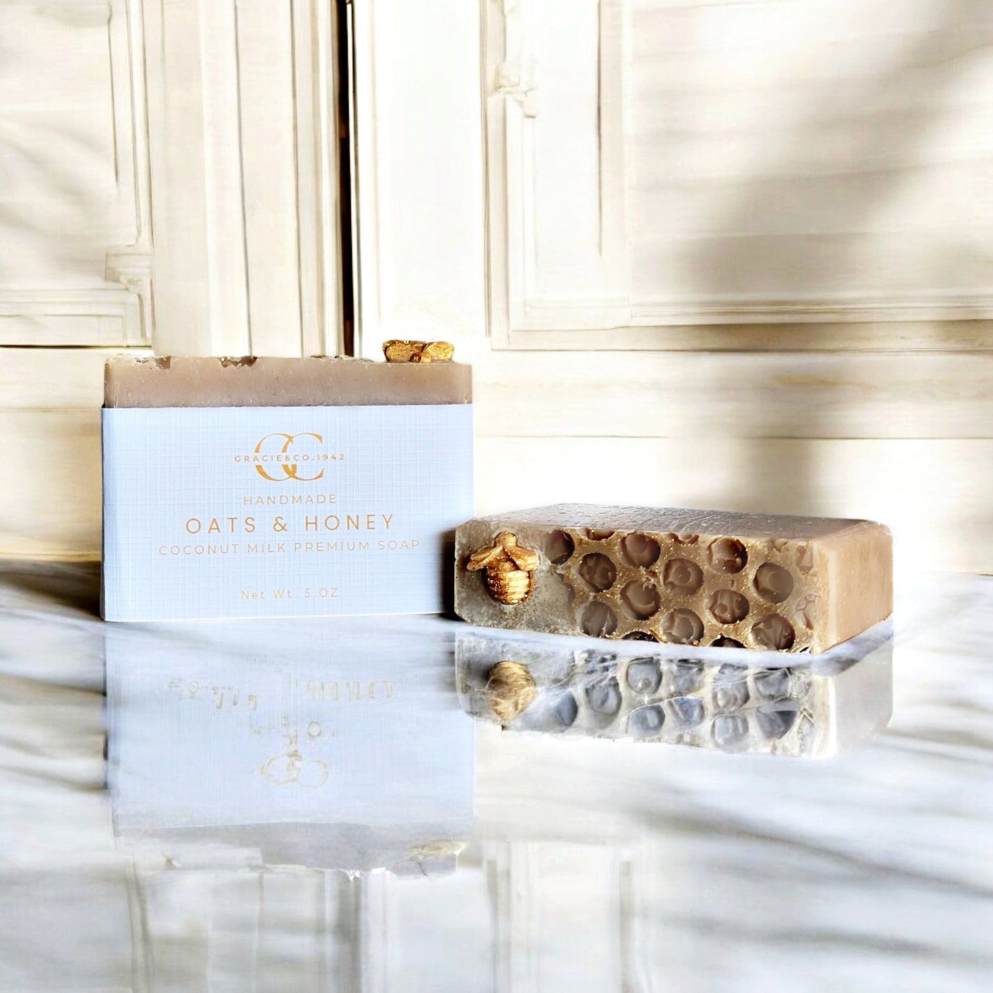 Coconut Milk Oats & Honey Soap