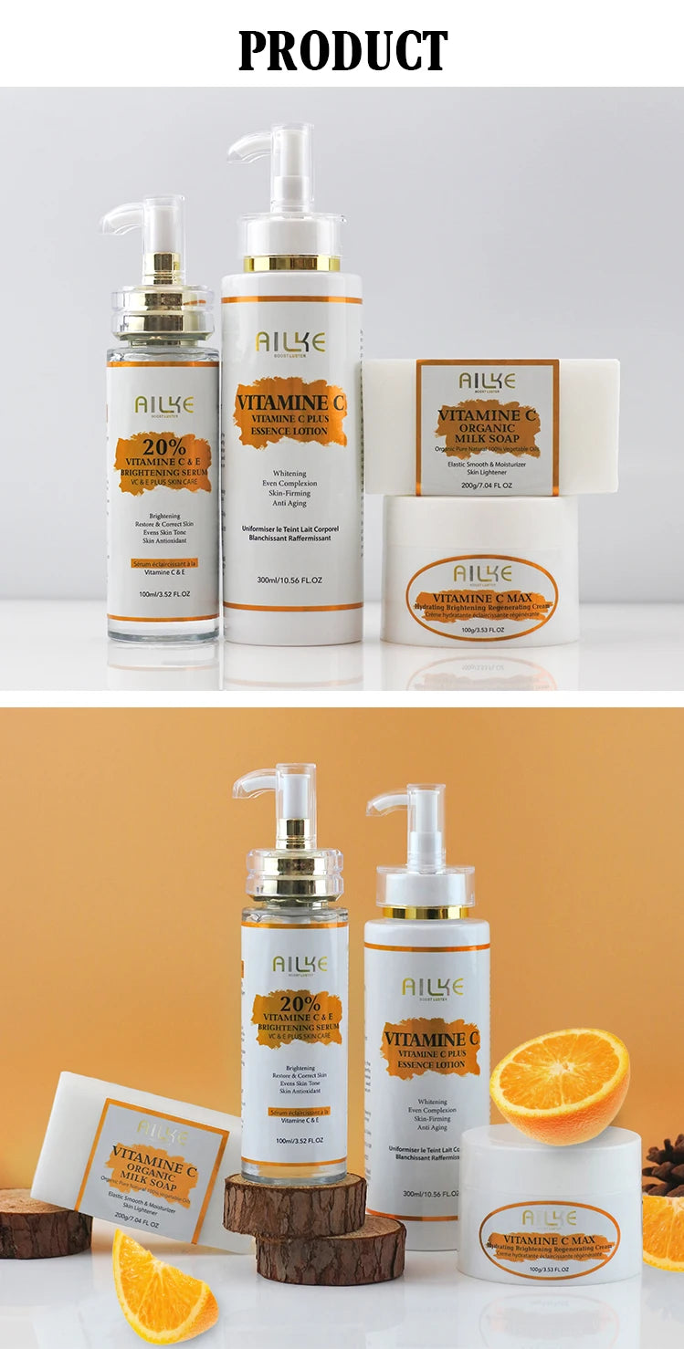 Vitamin C Brightening Skincare Set