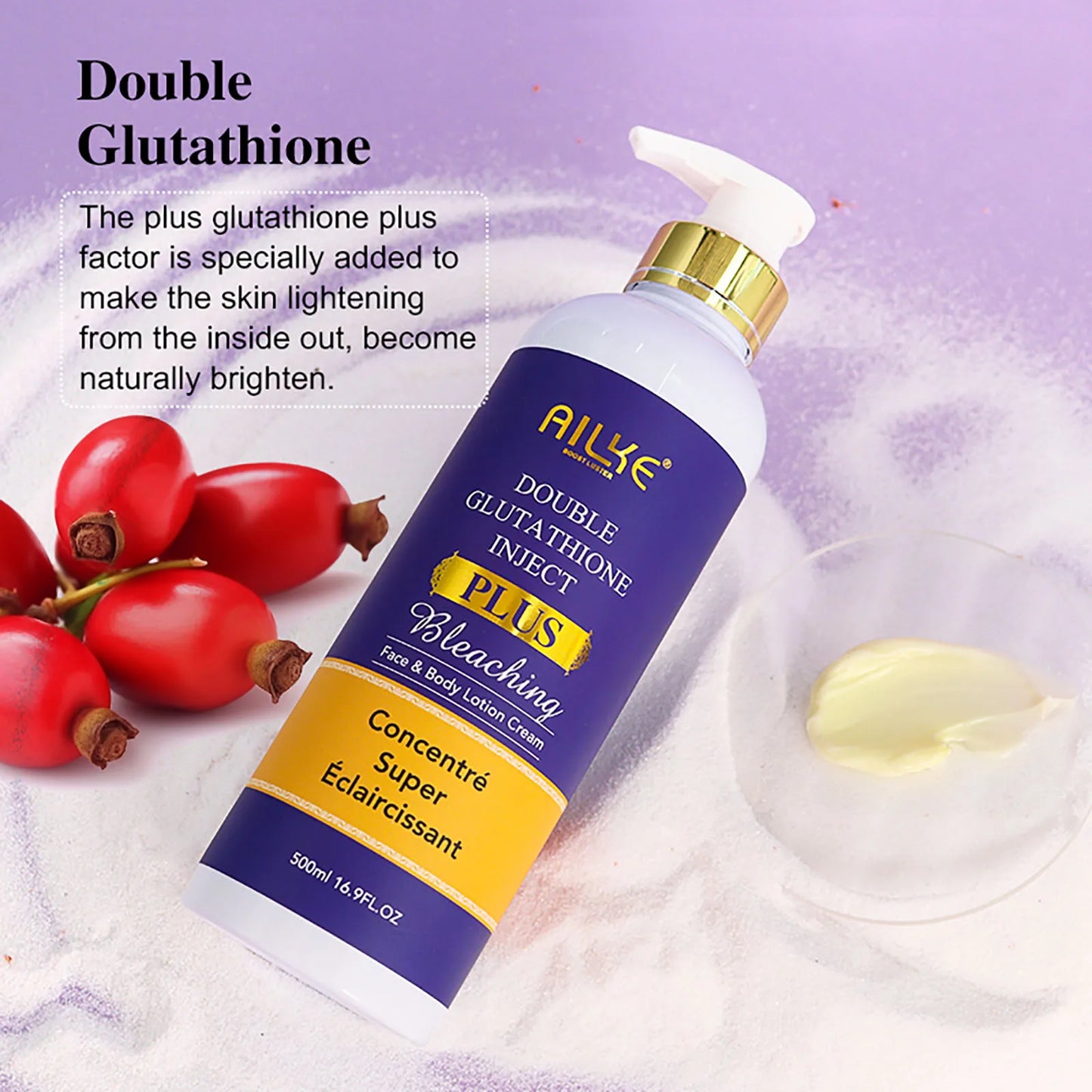 Double Glutathione Whitening Serum & Lotion