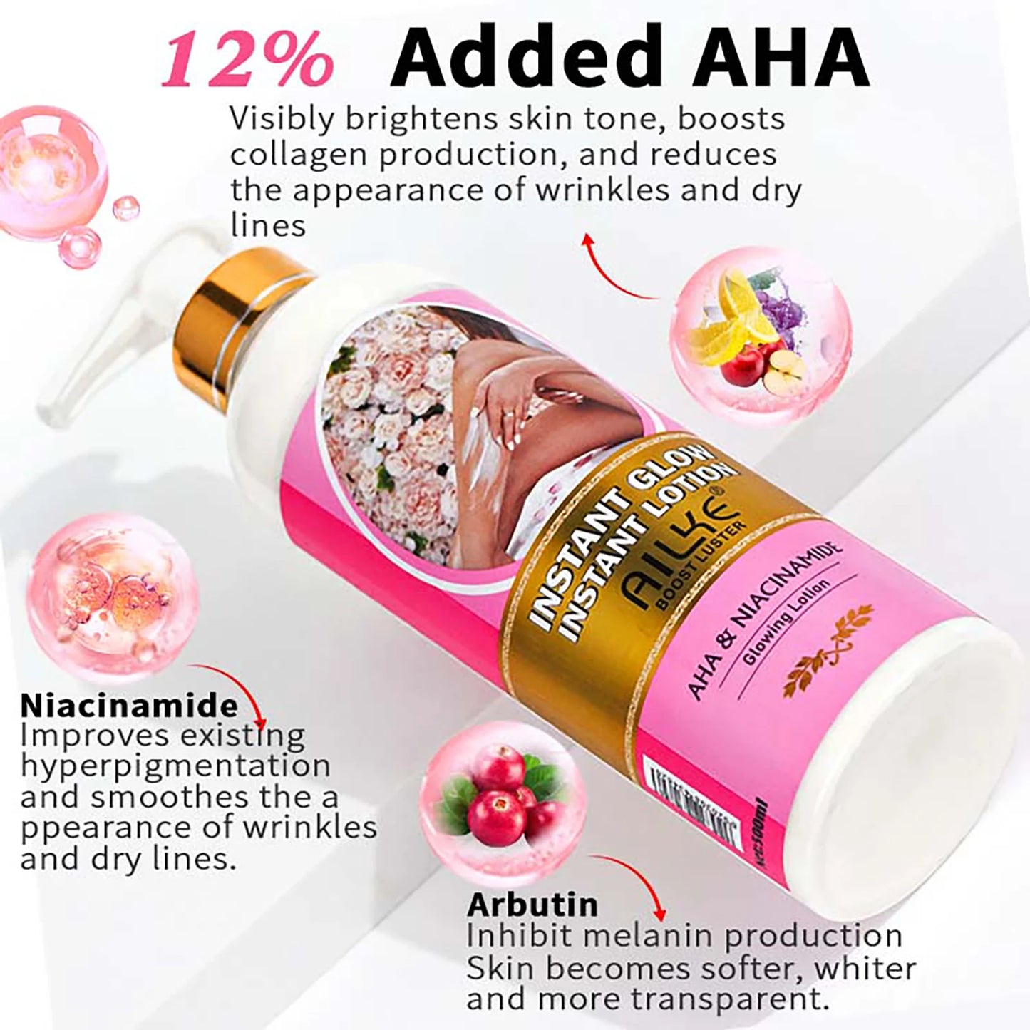 Floral Brightening & Moisturizing Body Lotion