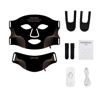 Red & Infrared Light Therapy Facial Mask