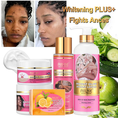 Whitening & Anti-Wrinkle Skincare Set