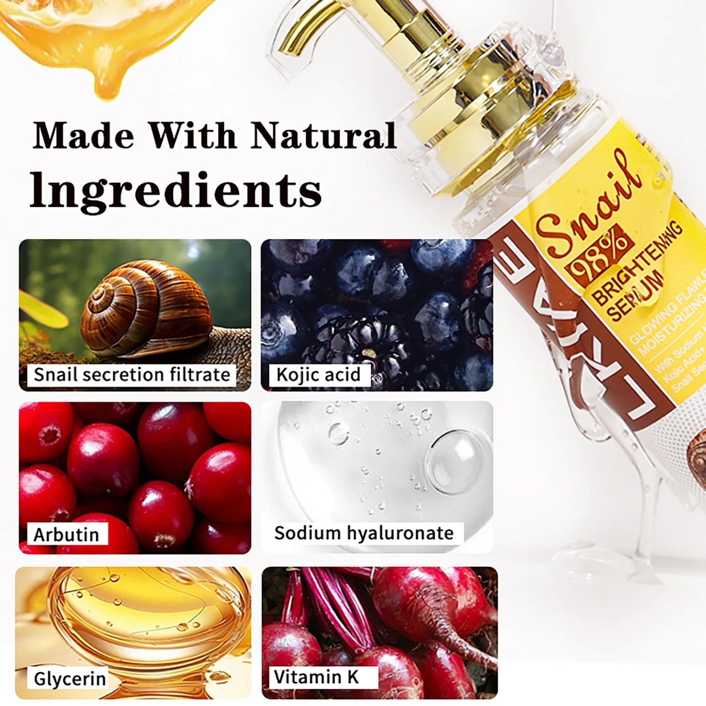 Snail 98% Whitening Face Serum