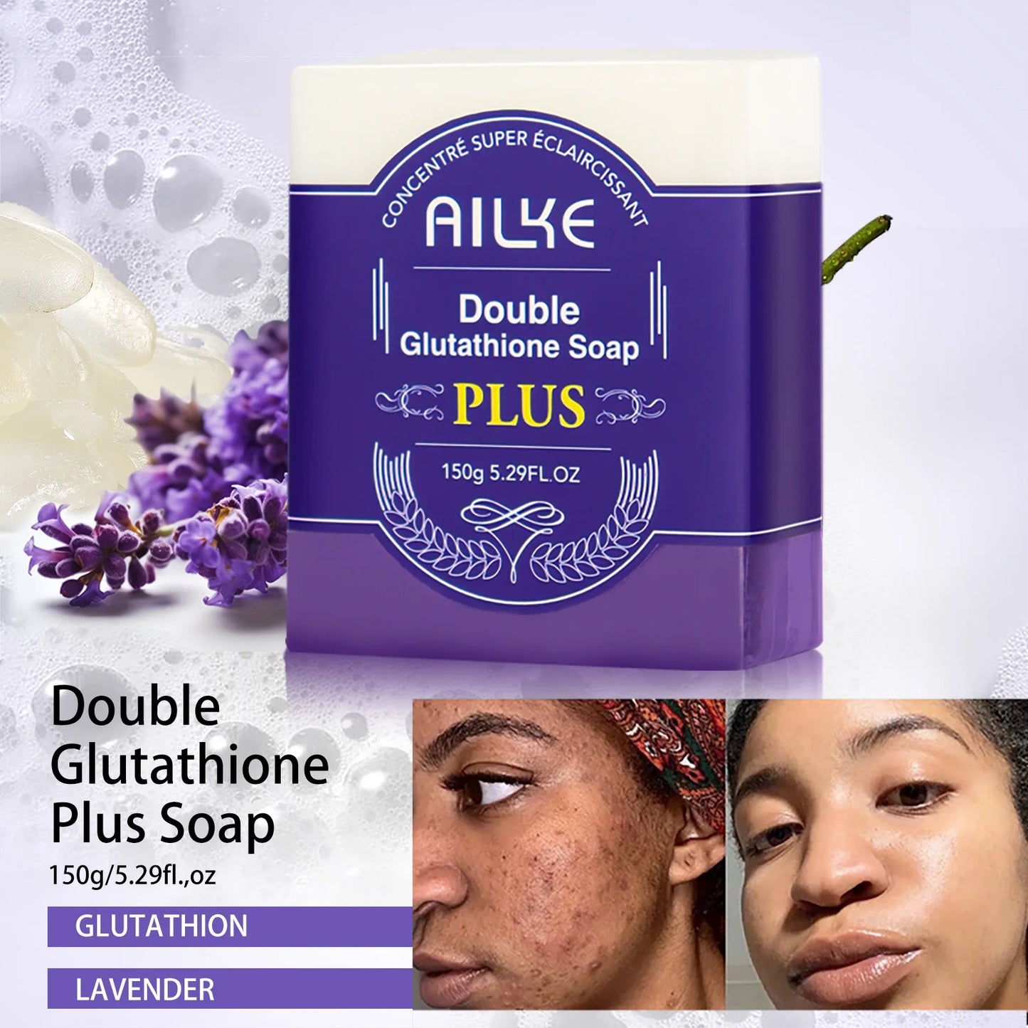 Glutathione & Lavender Lightening Soap