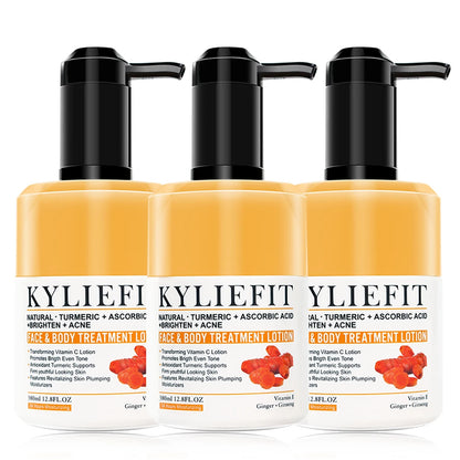 Organic Turmeric Brightening Skincare Set