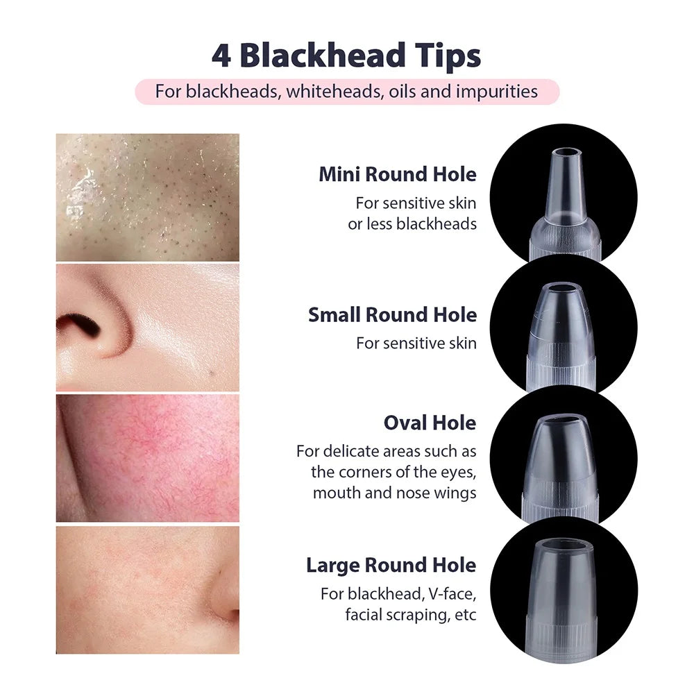 Portable Diamond Peeling Facial Device
