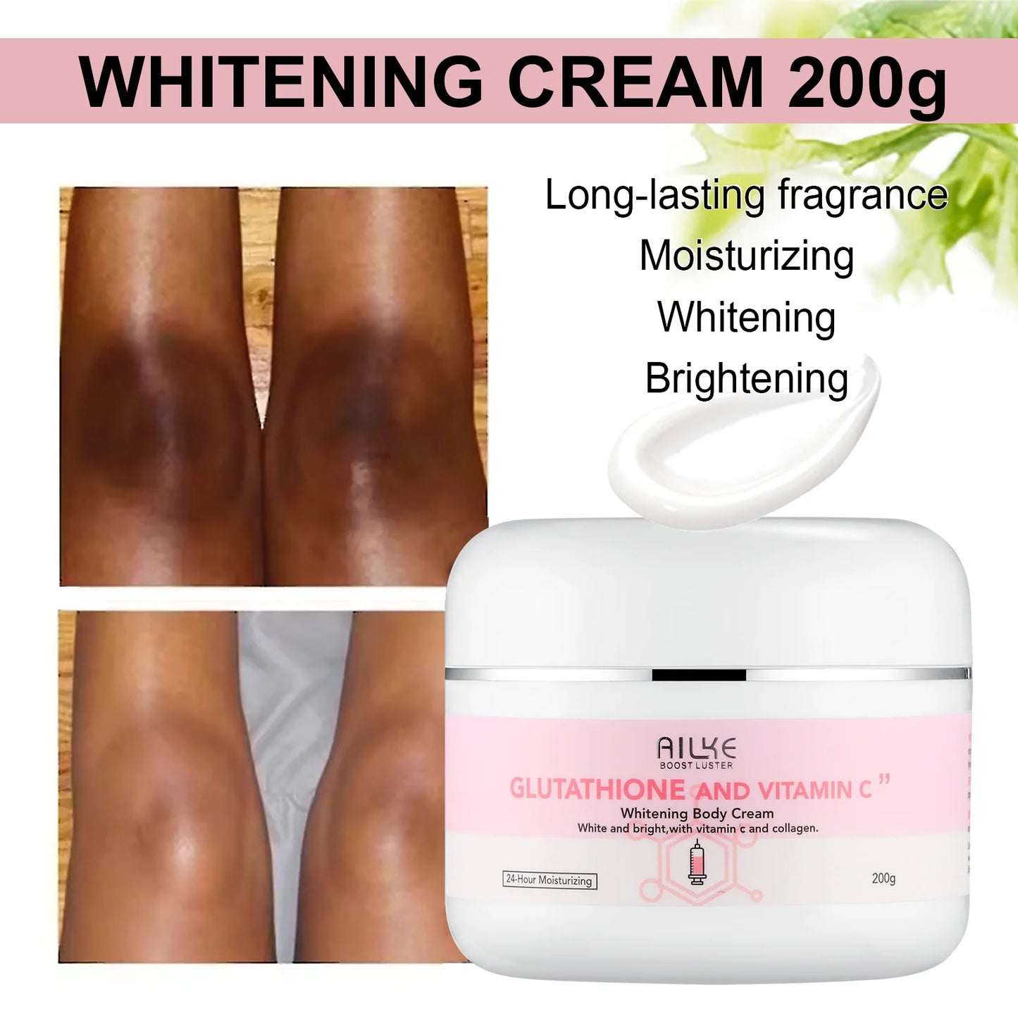 Glutathione Whitening & Moisturizing Lotion Set