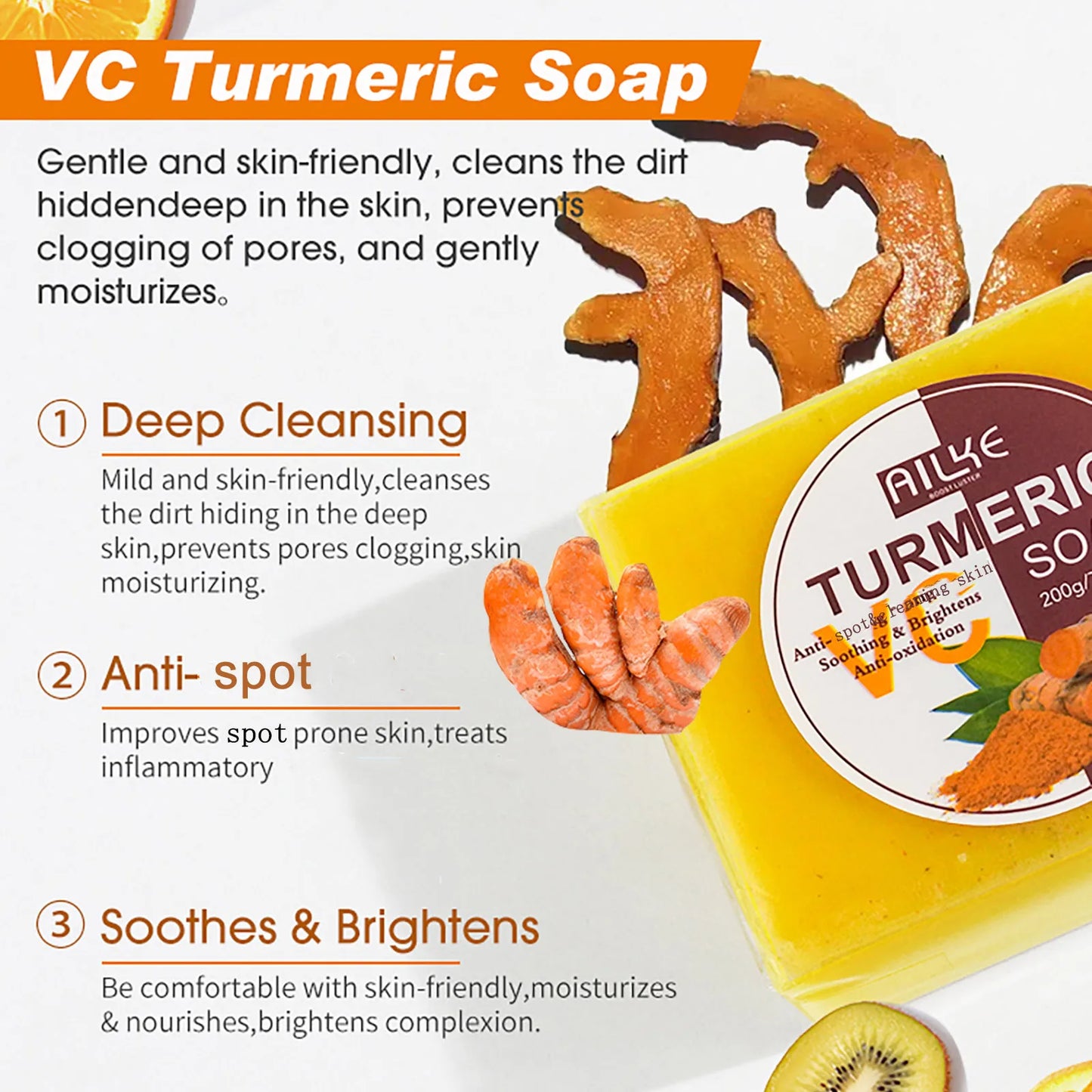Organic Turmeric Brightening Skincare Set
