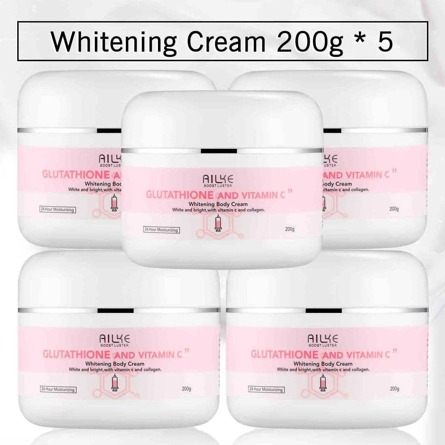 Glutathione Whitening & Moisturizing Lotion Set