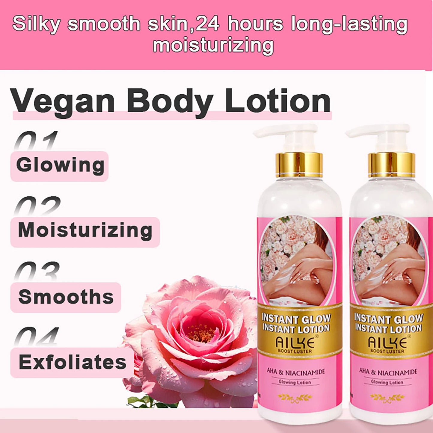 Floral Brightening & Moisturizing Body Lotion