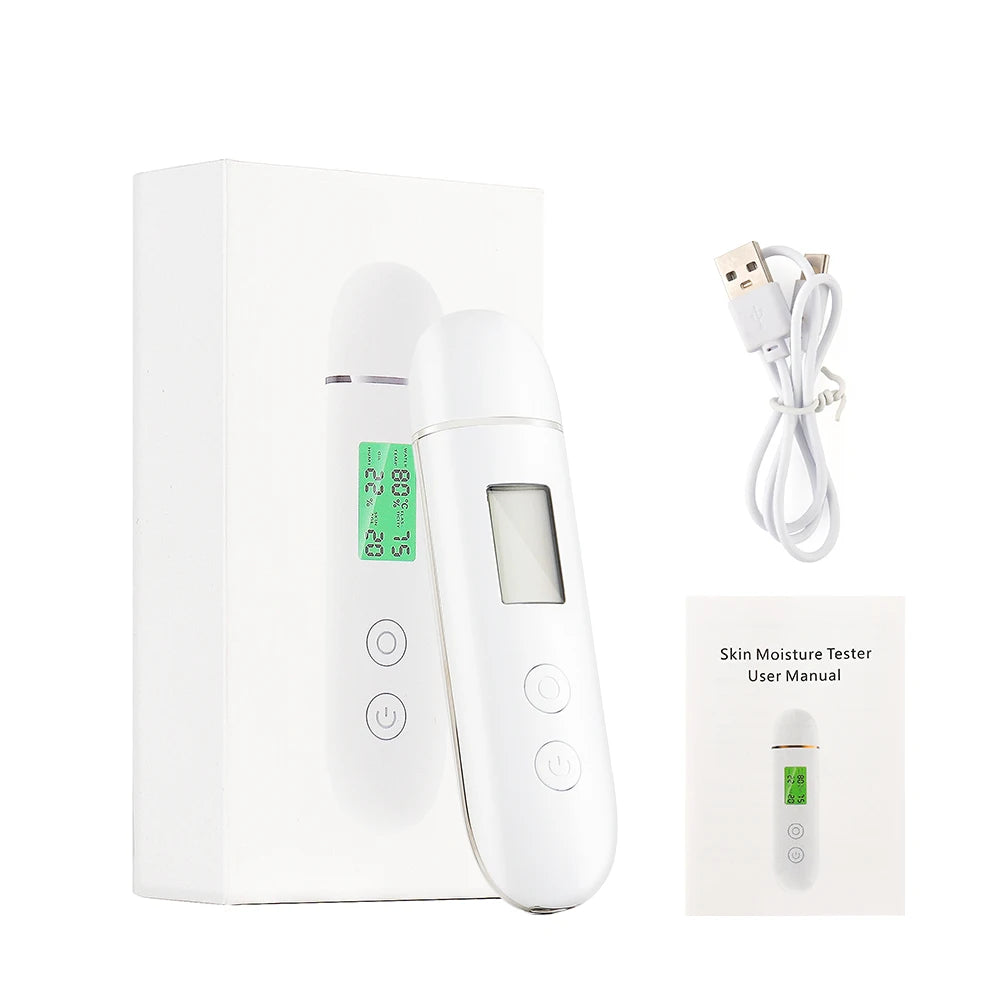 Face Skin Moisture & Oil Analyzer