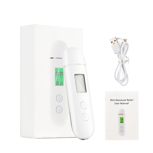 Face Skin Moisture & Oil Analyzer