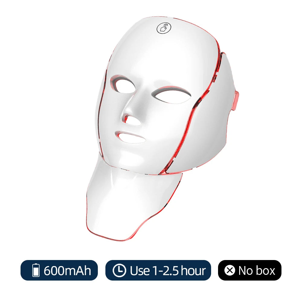 7-Color LED Photon Facial Mask