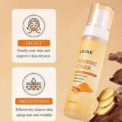 Organic Turmeric Brightening Skincare Set