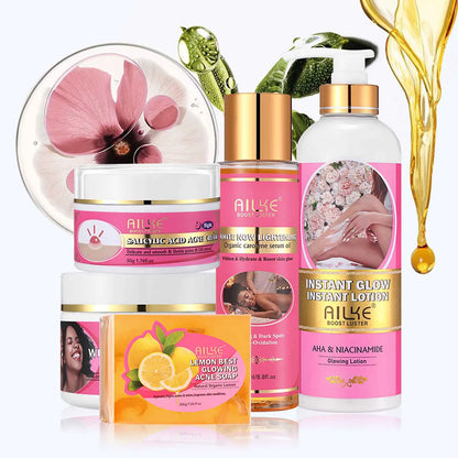 Whitening Lotion & Moisturizing Skin Set