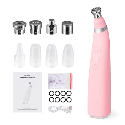 Portable Diamond Peeling Facial Device