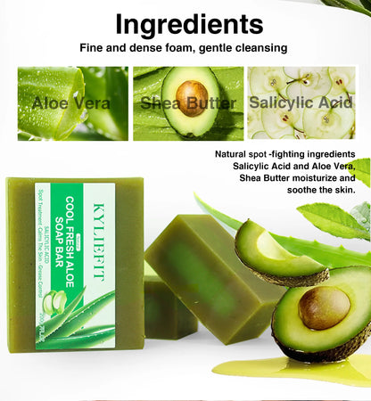 Aloe Brightening & Exfoliating Soap
