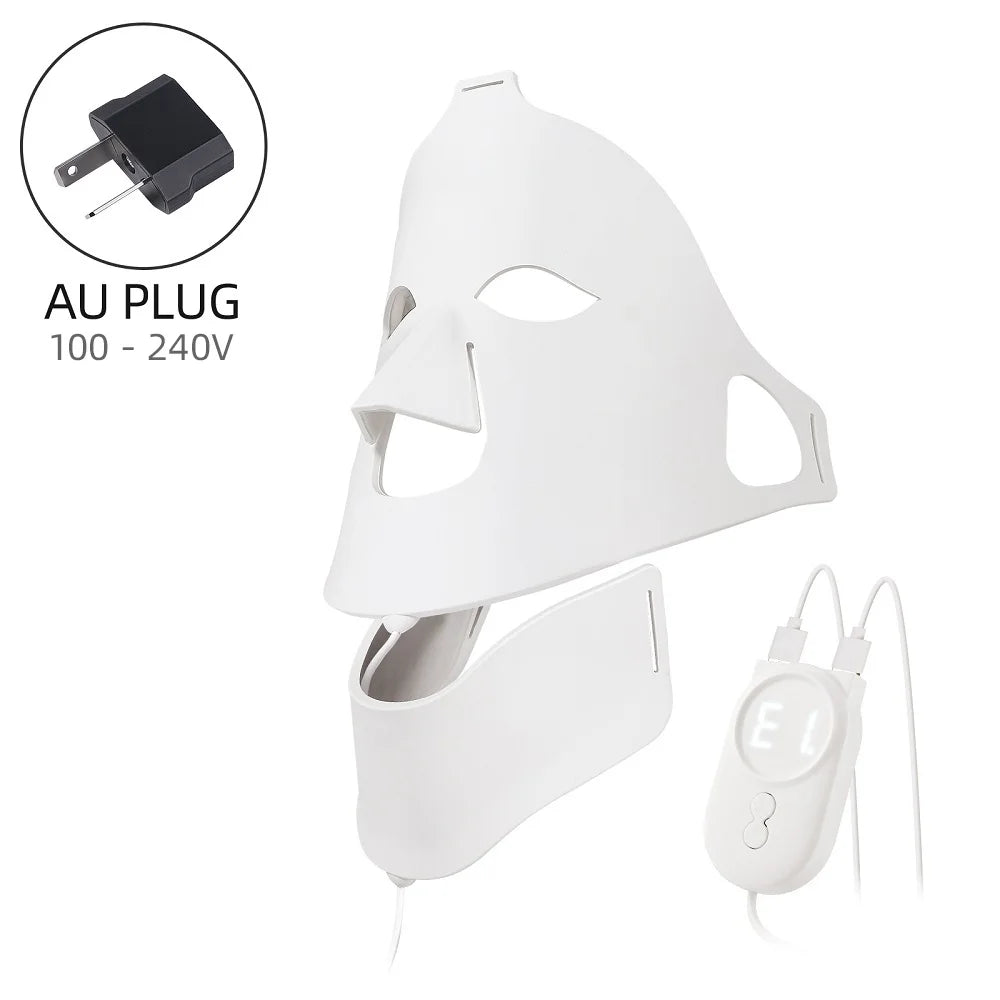 Red Light Therapy Silicone Facial Mask