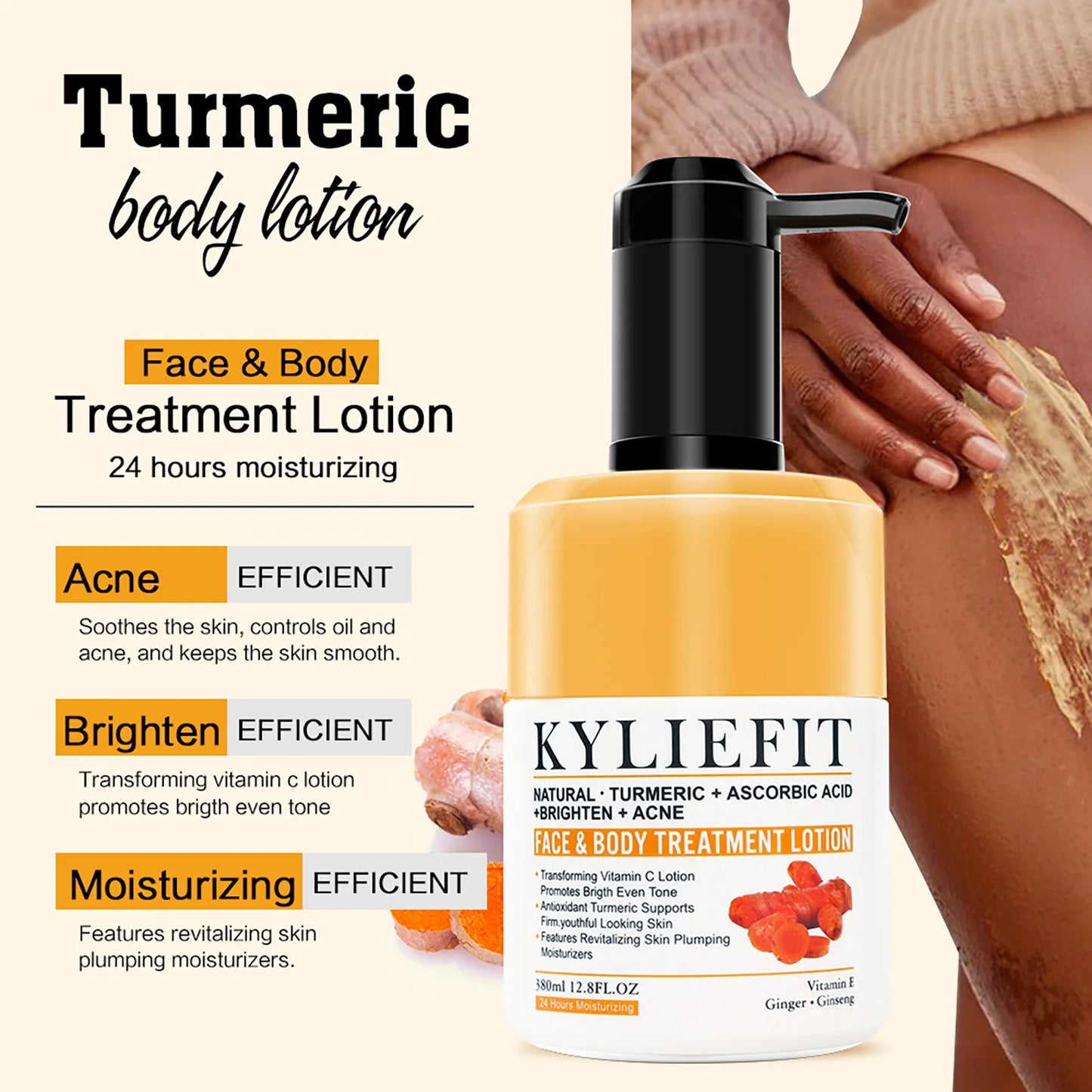 Organic Turmeric Brightening Skincare Set