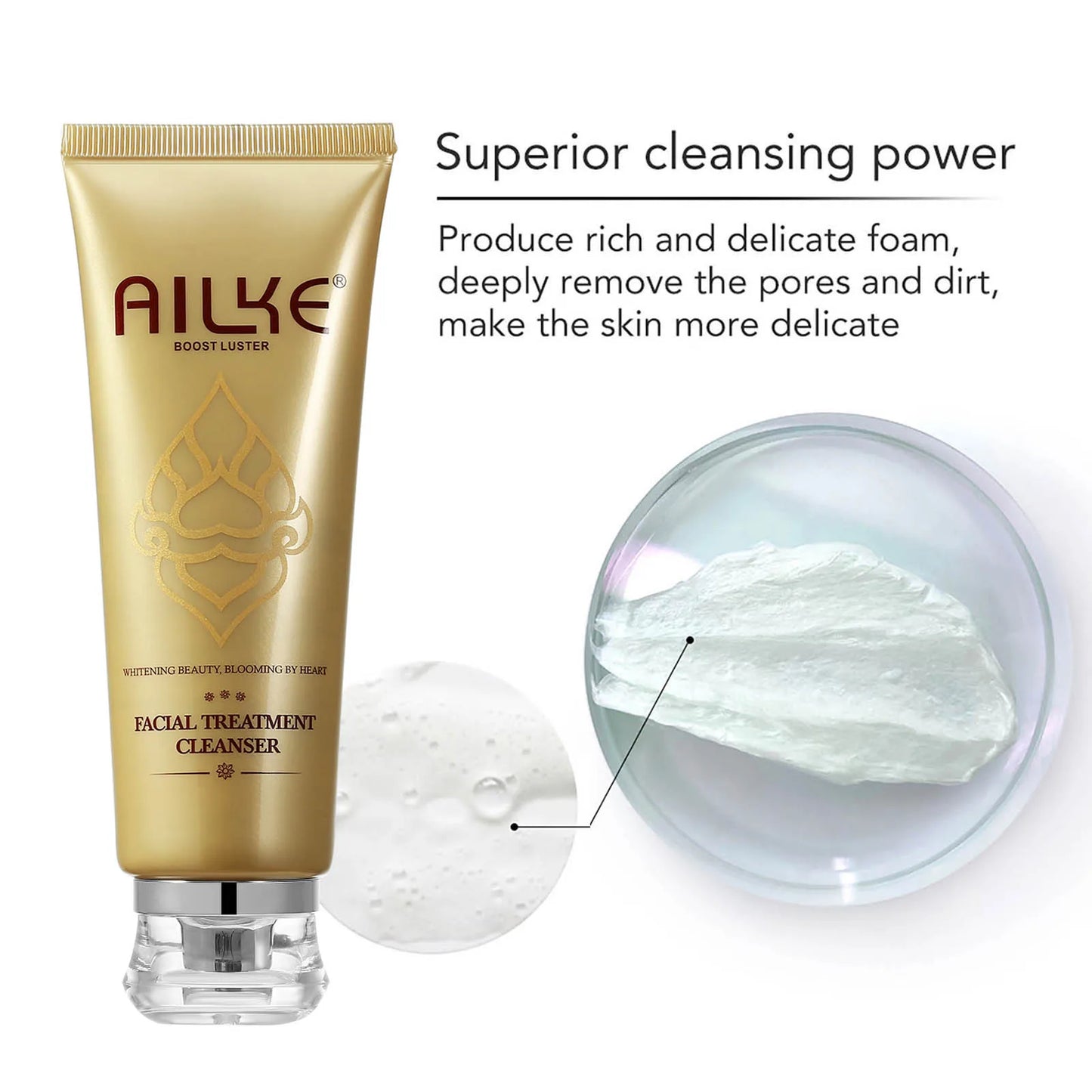 Refreshing Dual-Action Whitening Cleanser