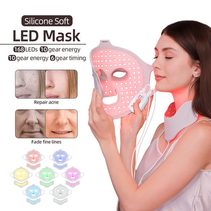 Flexible Photon LED Mask for Anti-Acne