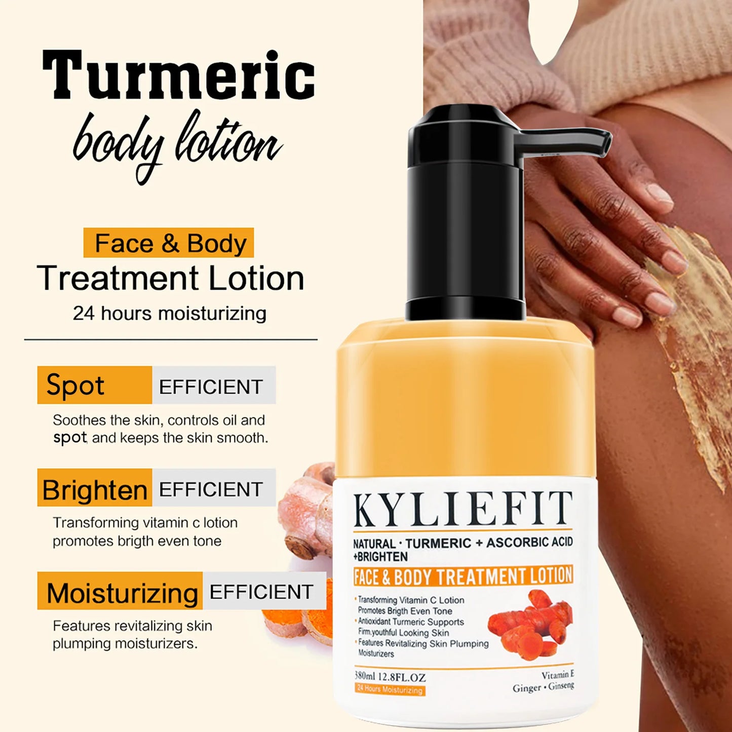 Organic Turmeric Brightening Skincare Set