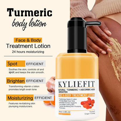 Organic Turmeric Brightening Skincare Set