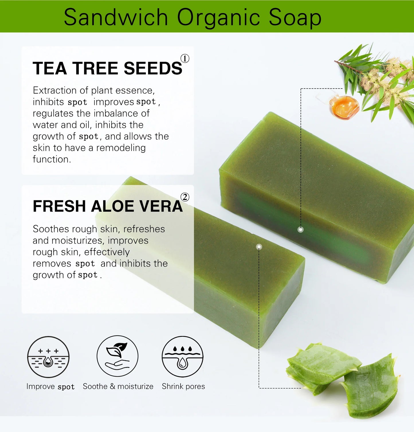 Aloe Brightening & Exfoliating Soap