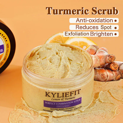 Organic Turmeric Brightening Skincare Set