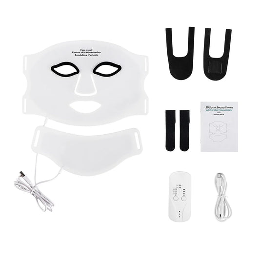 Red & Infrared Light Therapy Facial Mask