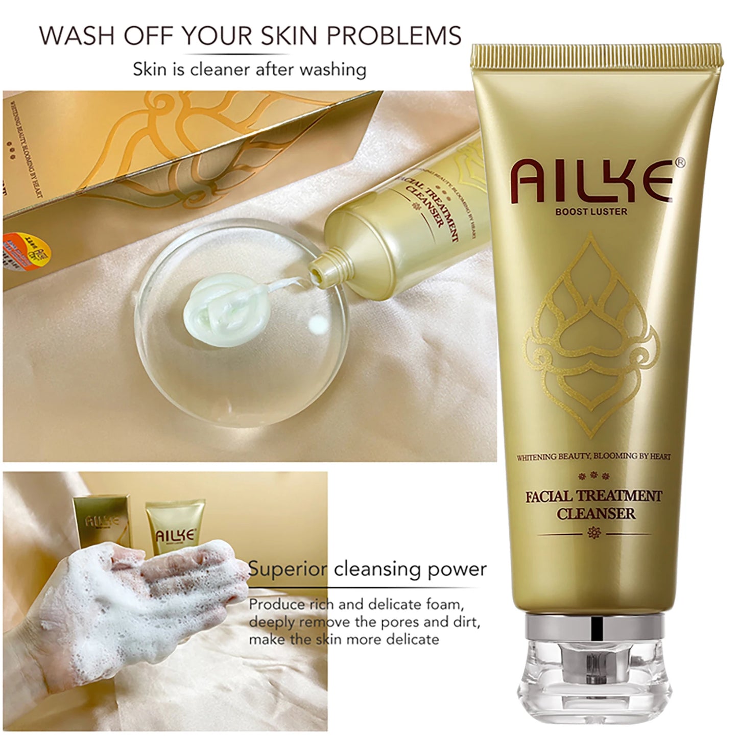 Refreshing Dual-Action Whitening Cleanser