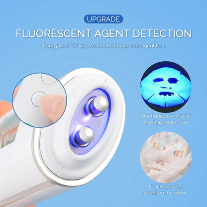 Face Skin Moisture & Oil Analyzer