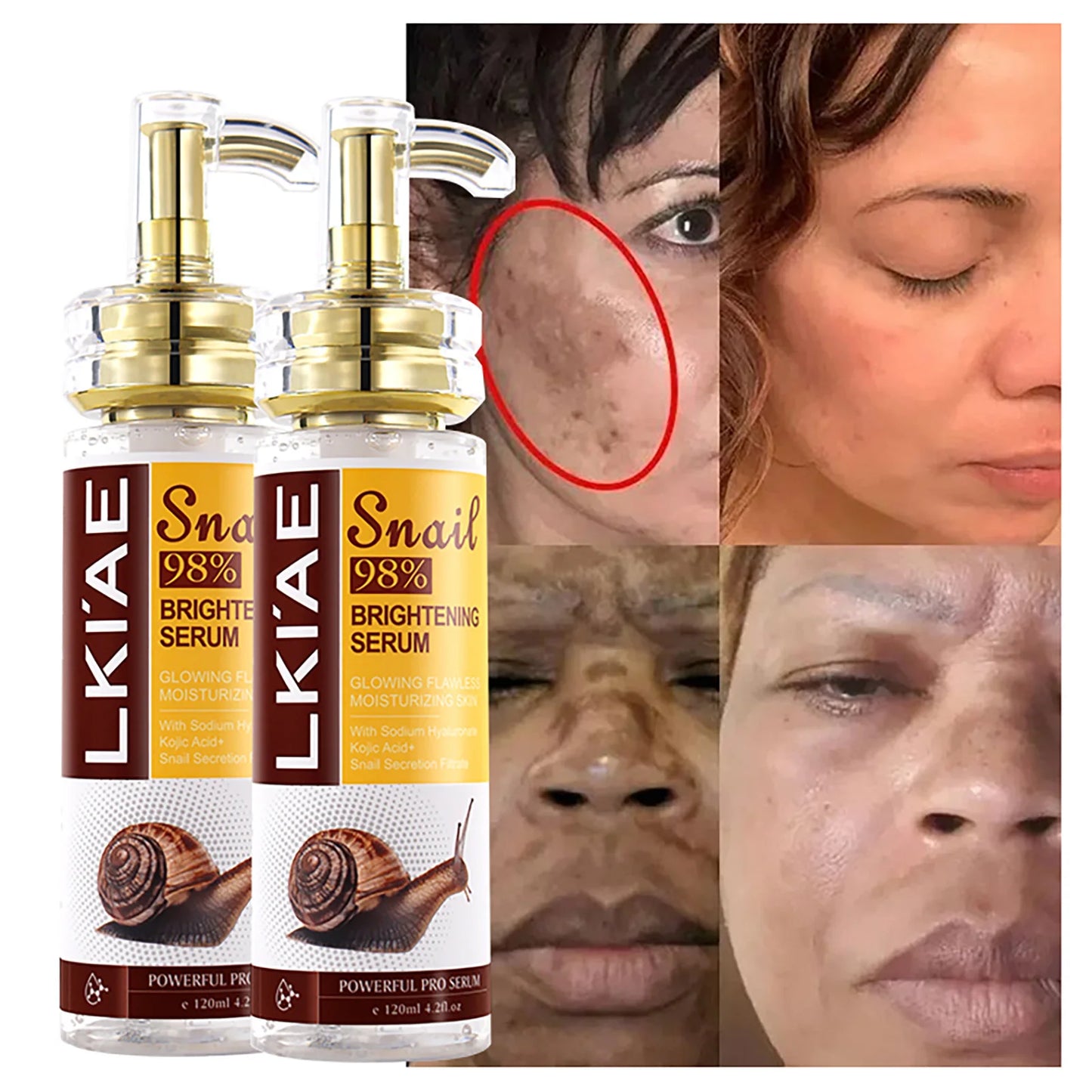 Snail 98% Whitening Face Serum