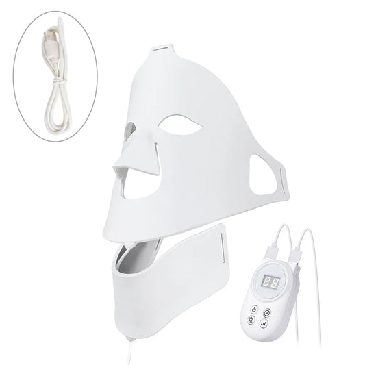 Red Light Therapy Silicone Facial Mask