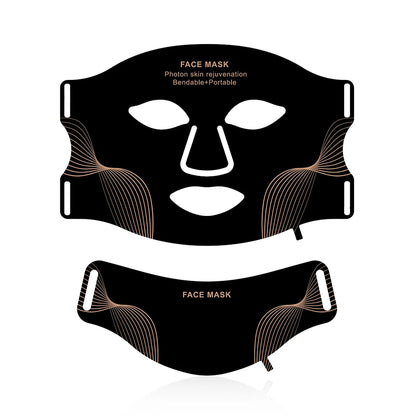 7-Color Silicone LED Face & Neck Mask