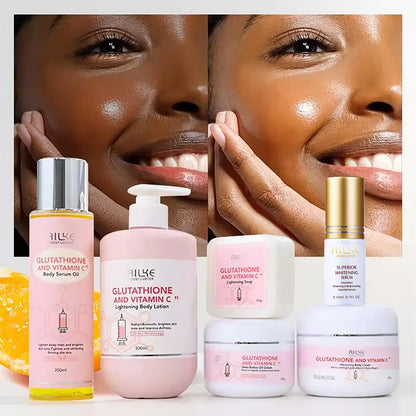 Glutathione Whitening & Moisturizing Lotion Set
