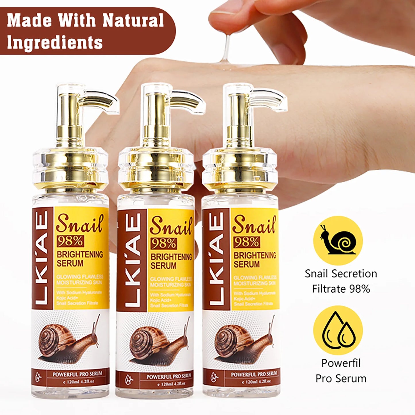 Snail 98% Whitening Face Serum