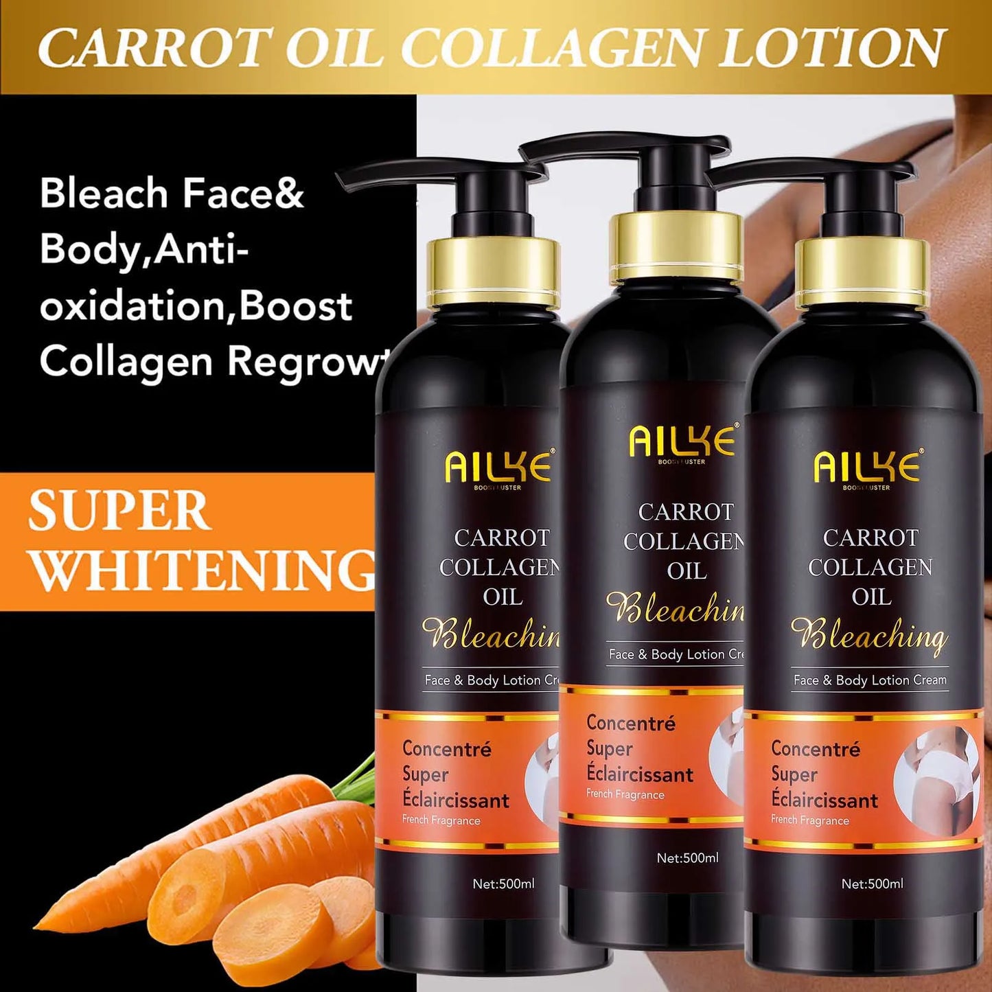 500ml Whitening & Hydrating Body Lotion