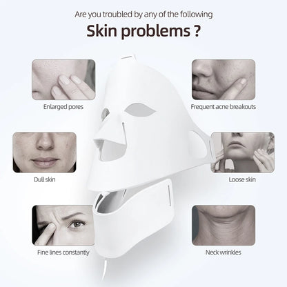 Flexible Photon LED Mask for Anti-Acne
