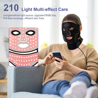 7-Color Silicone LED Face & Neck Mask