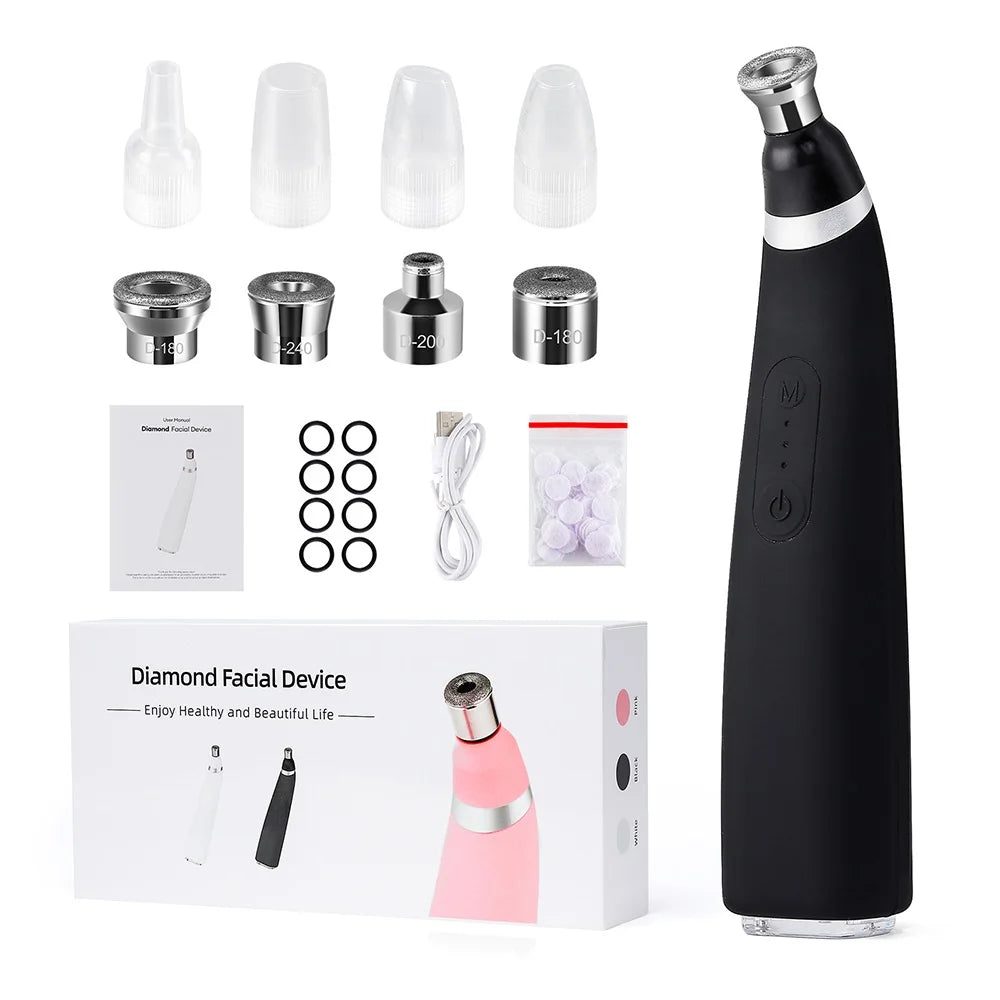 Portable Diamond Peeling Facial Device